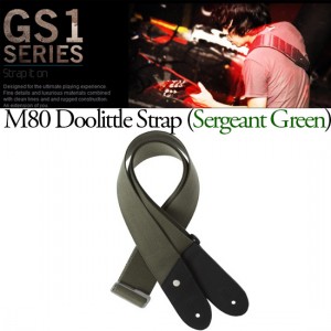 Mono GS1 Doolittle Guitar Strap - Sergeant Green