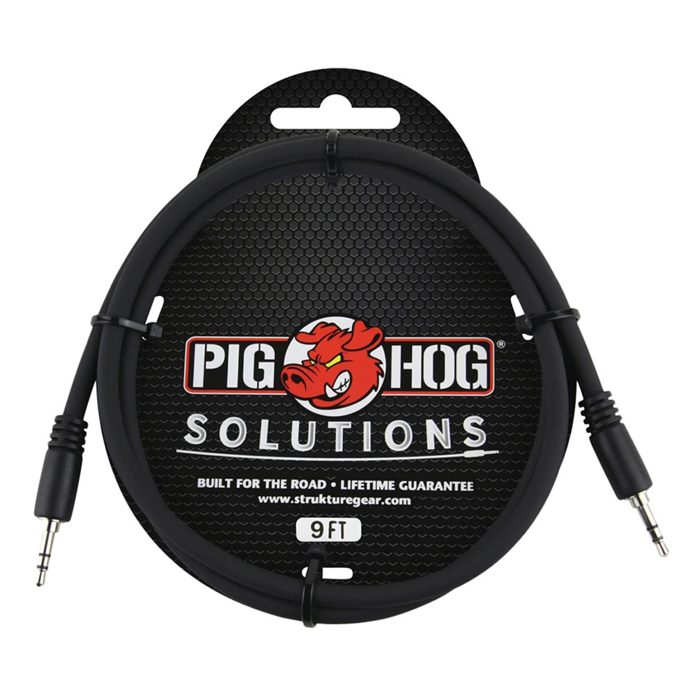 PIG HOG 3.5mm Aux 2.7m 오디오 케이블 PX-T3509