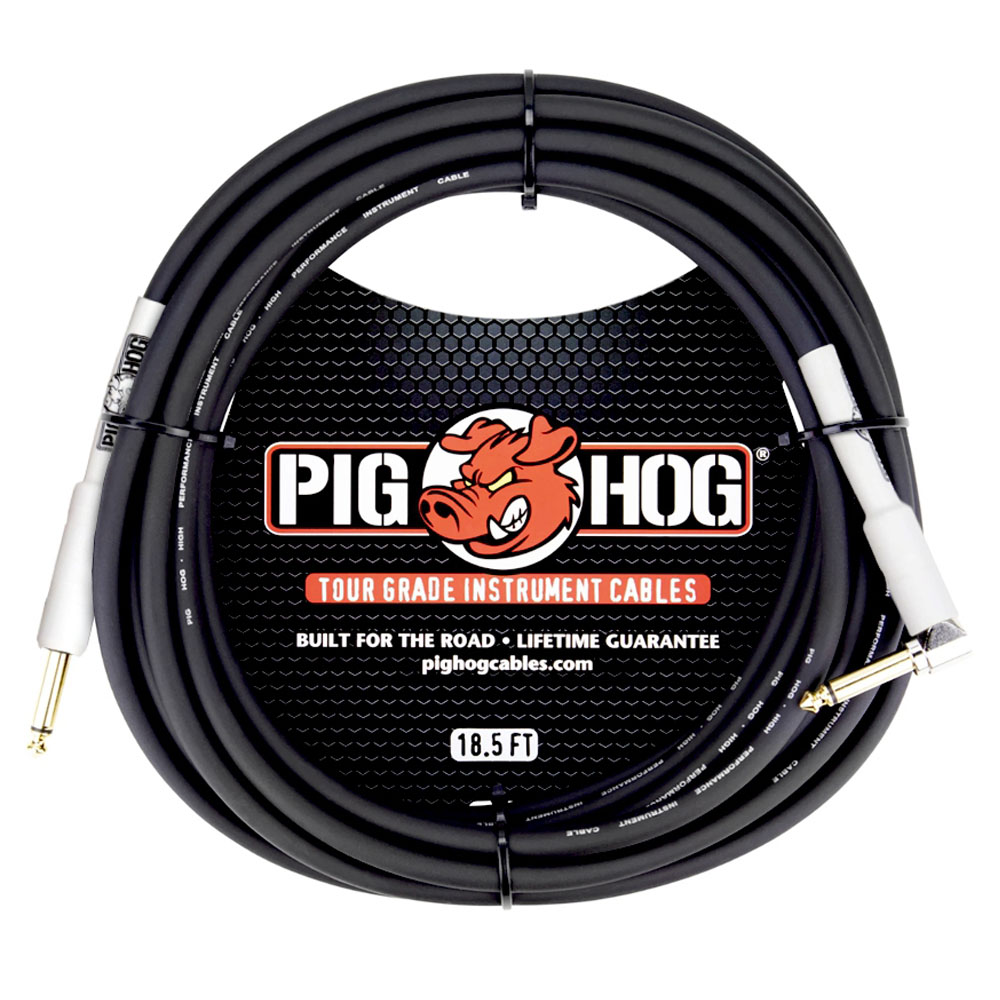 PIG HOG Tour Grade 5.6m 기타 베이스 케이블 PH186R